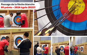 20 nov. 2024 - Passage de la flèche blanche, les 60 points atteints